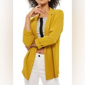 Elodie Women's Mustard Blazer, size small
